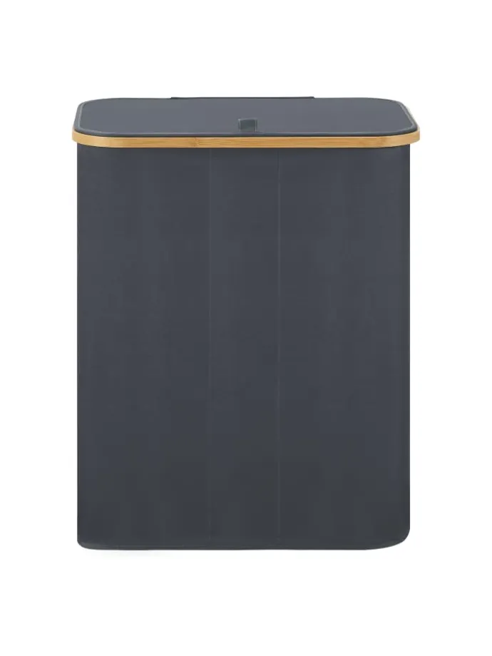 Wäschekorb Rusko in Grau (H)69cm (B)57cm (T)37cm (V)140l