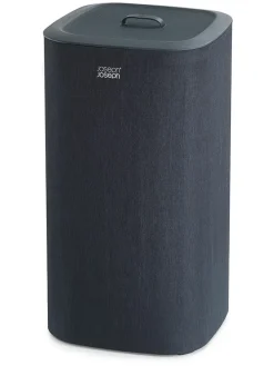 Wäschekorb "Tota" in Schwarz - 2x 30 l