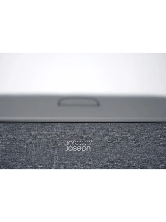 Wäschekorb "Tota" in Schwarz - 2x 45 l