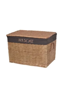 Wäschekorb Viktor in naturfarben