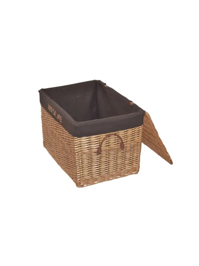 Wäschekorb Viktor in naturfarben