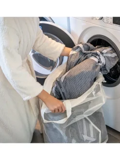 Wäschesammler 60 Liter beig