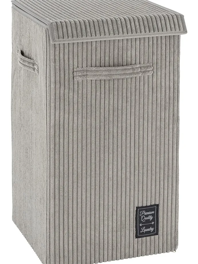 Wäschesammler "Cora" in Grau - 63 l