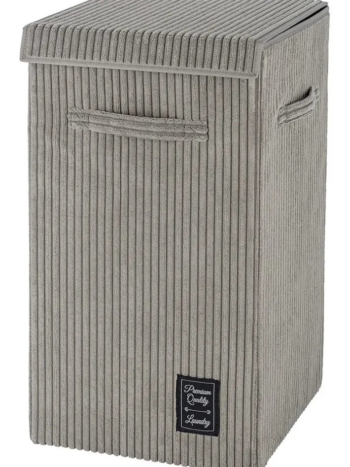 Wäschesammler "Cora" in Grau - 63 l