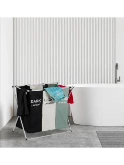 Wäschesammler in Mehrfarbig - (B)65 x (H)60 x (T)36,5 cm