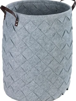 Wäschesammler "Trovo" in Grau - 75 l