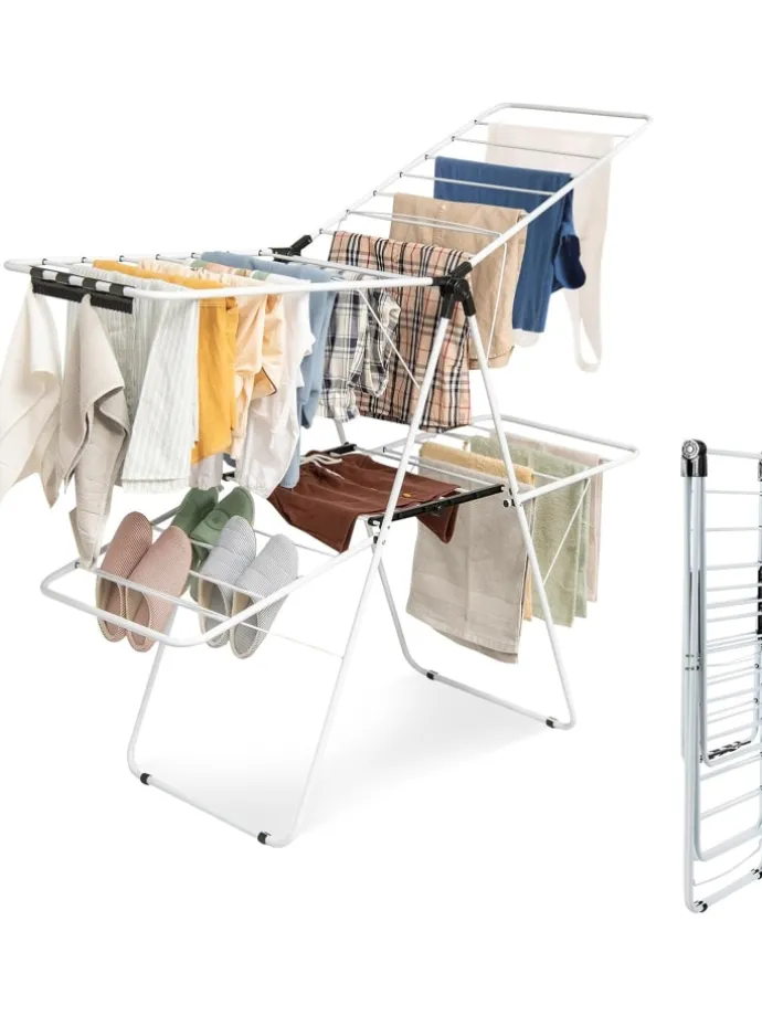 Wäscheständer in Weiß