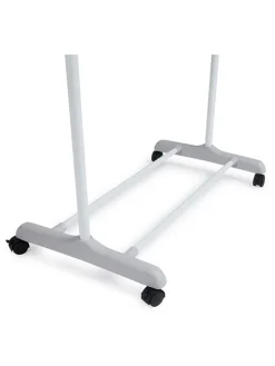 Wäscheständer in Weiß/ Grau - (B)126 x (H)160 x (T)57 cm