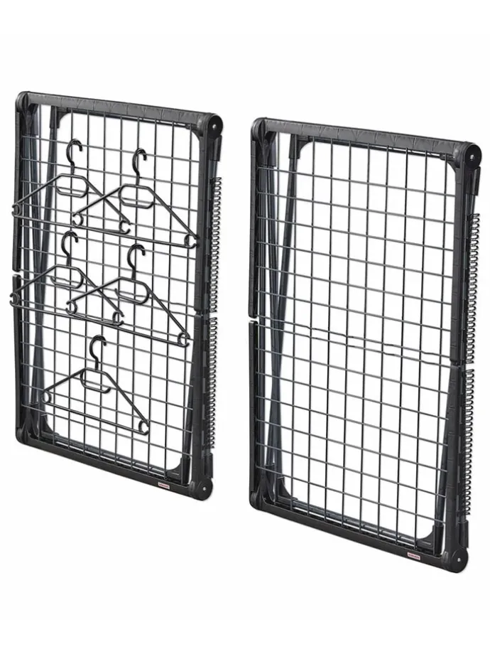 Wäscheständer "Pegasus 200" in Schwarz - (B)167 x (H)107 cm