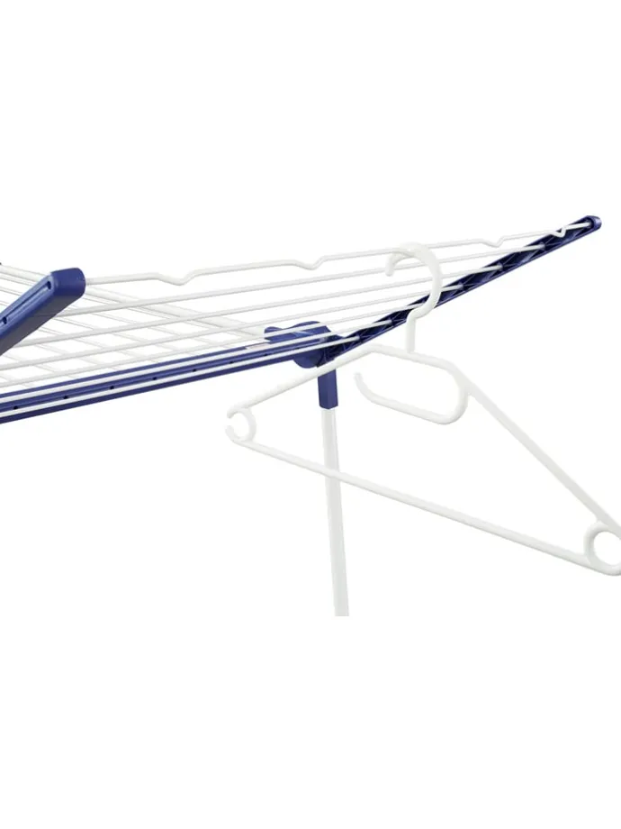 Wäscheständer "Pegasus 200 Solid Comfort" in Dunkelblau/ Weiß - (B)167 cm