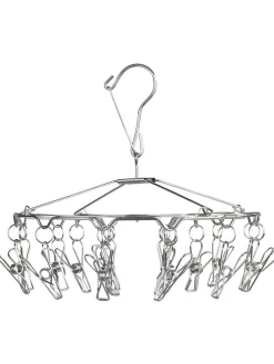 Wäschetrockner-Karussell "Maximex" in Silber - Ø 27 cm