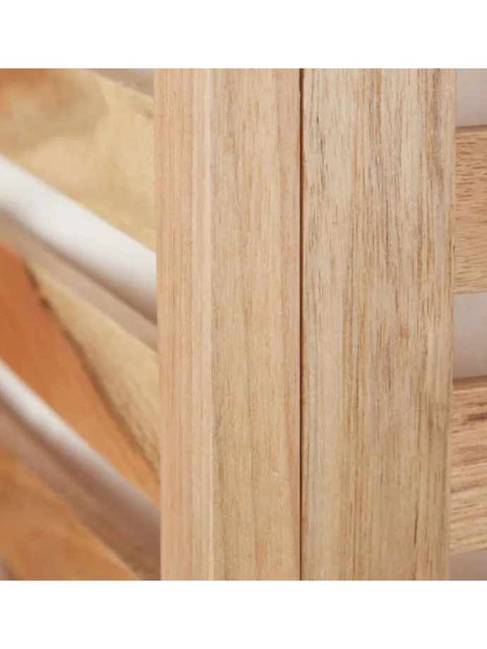 Wäschetruhe in Natur - 90 l