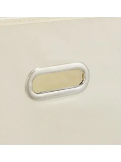 2x Aufbewahrungsbox in Beige - 30 cm