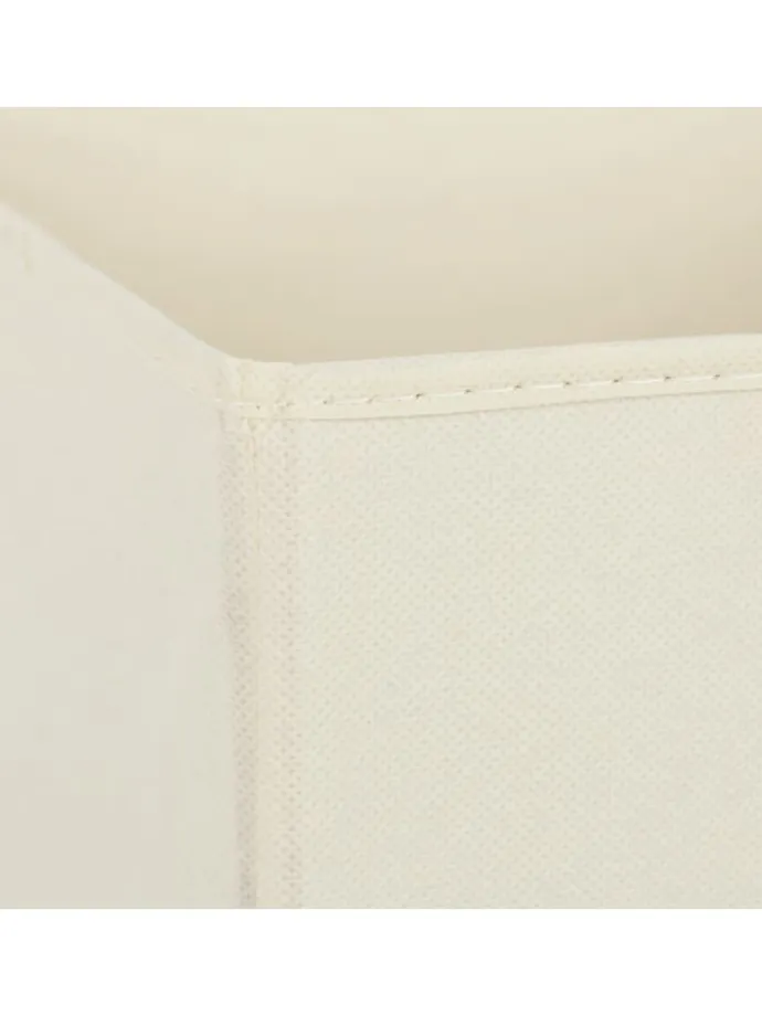 2x Aufbewahrungsbox in Beige - 30 cm