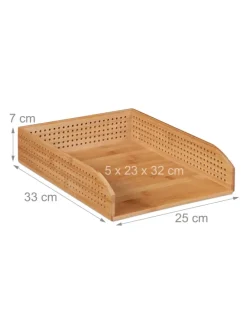10x Dokumentenablage in Natürlich - DIN A4