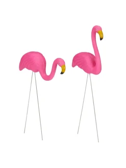 12x Flamingo Figur in Pink