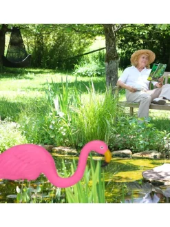 12x Flamingo Figur in Pink