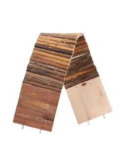 3x Hängebrücke in Natur - (B)55 x (T)10 cm