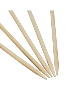 300x Holzspieße in Natur - Ø 0,4 x (L)40 cm