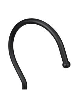 5x Klemmhaken in Schwarz/ Natur