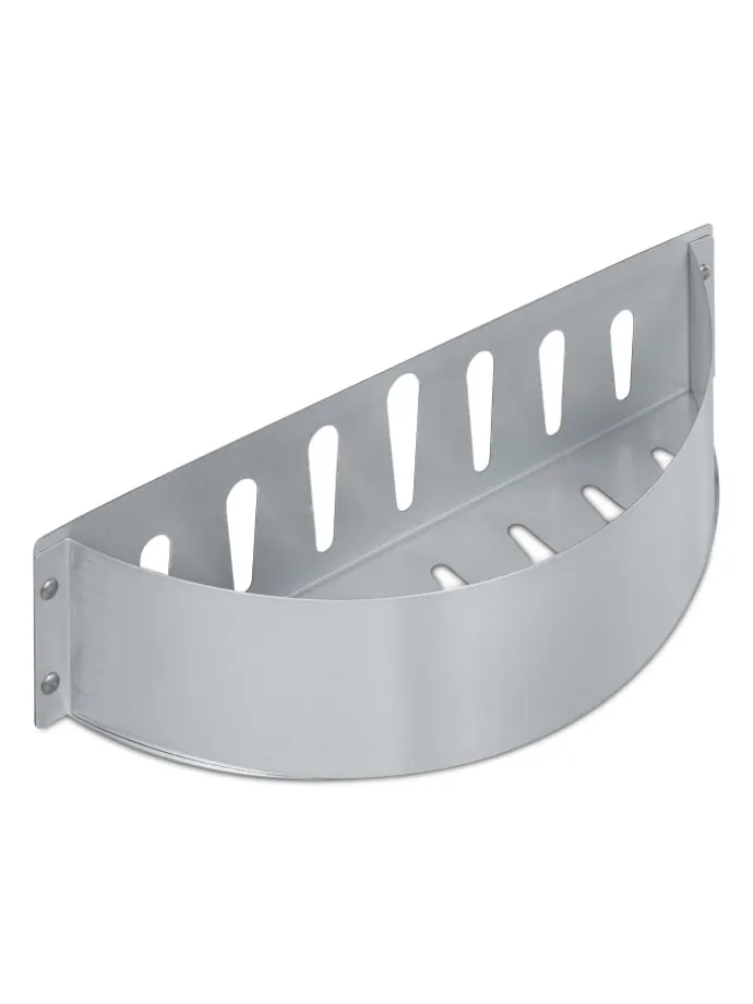 2x Kohlekorb in Silber