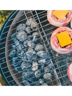 2x Kohlekorb in Silber