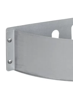 2x Kohlekorb in Silber