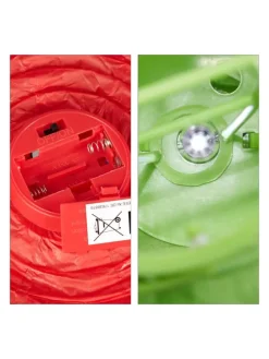 10x Lampions in Bunt - Ø 20 cm