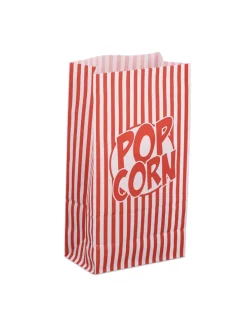 288x Popcorntüten in Rot-Weiß