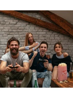 288x Popcorntüten in Rot-Weiß