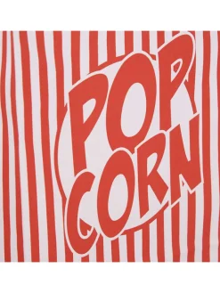 288x Popcorntüten in Rot-Weiß