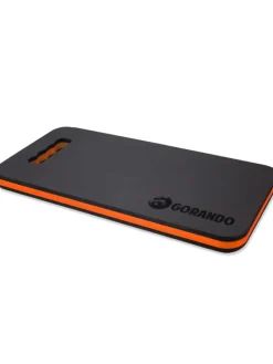 2x Premium Kniekissen für Garten Haus Werkstatt 44x22cm in orange