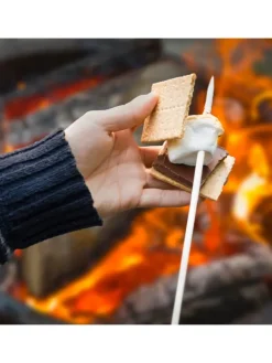 100x Stockbrot Spieße in Natur - (L) 90 cm