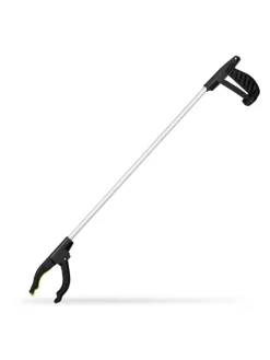 2x Universal Greifarm in Silber/Schwarz