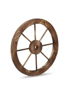 2x Wagenrad in Natur