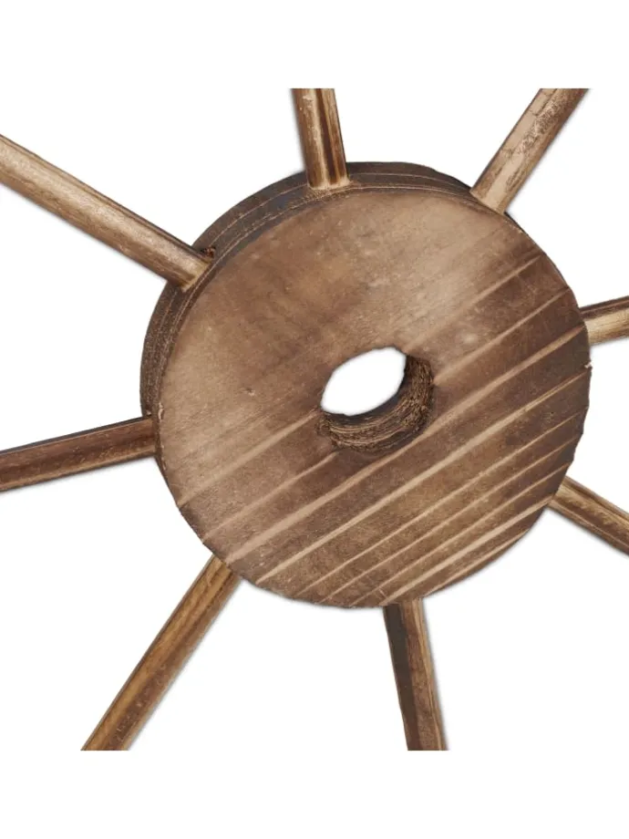 2x Wagenrad in Natur