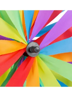 4x Windrad in Bunt - (B)35,5 x (H)73,5 x (T)15 cm