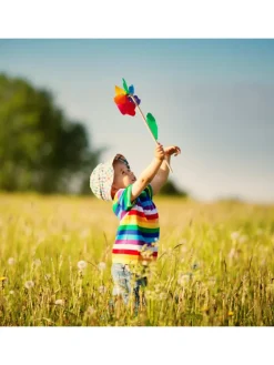 2x Windrad in Bunt - (B)18 x (H)47,5 x (T)8,5 cm