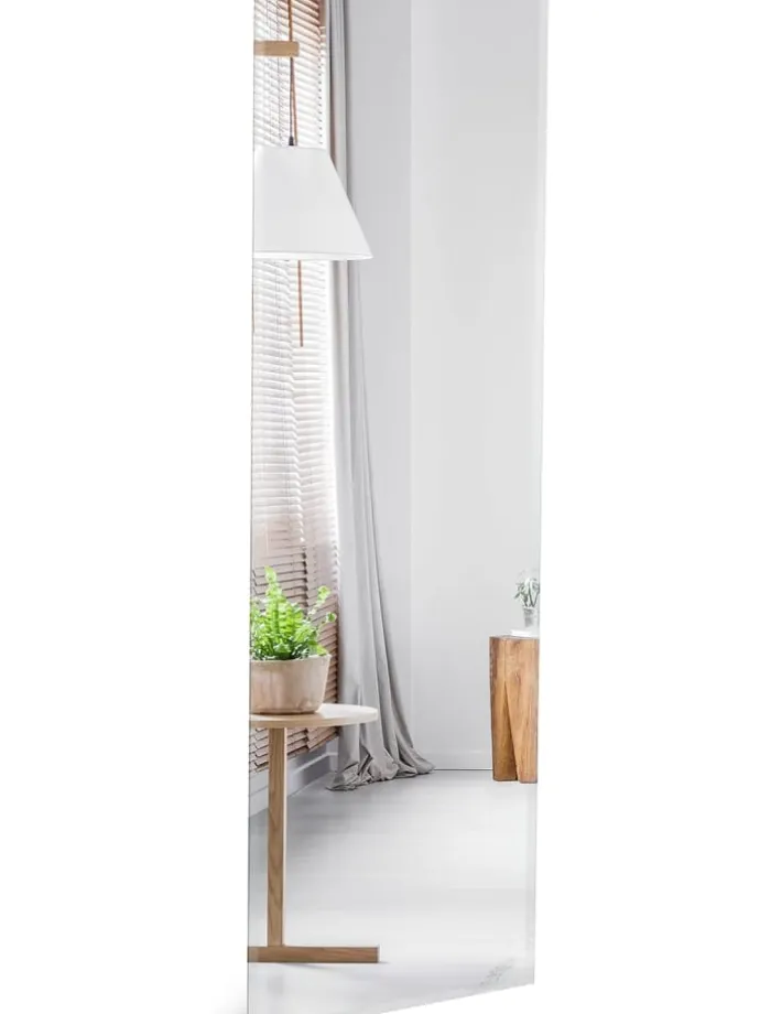 110x38cm Ganzkörperspiegel in Silber