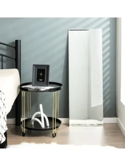 110x38cm Ganzkörperspiegel in Silber