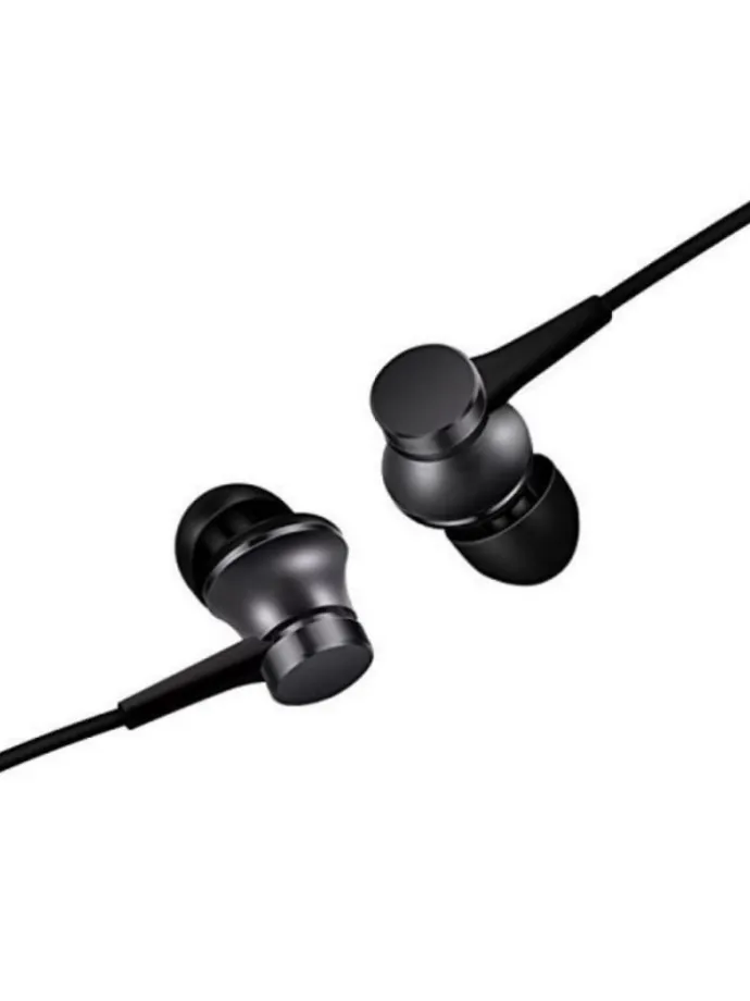 Xiaomi Mi In-Ear Kopfhörer Basic mit Mikrofon – Schwarz in Schwarz