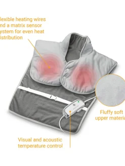 XL-Rücken- und Nackenheizkissen 