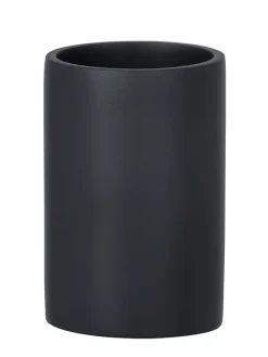 Zahnbürstenhalter ''Ida'' in Anthrazit - (H)10,5 x Ø 7 cm