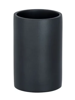 Zahnbürstenhalter ''Ida'' in Anthrazit - (H)10,5 x Ø 7 cm