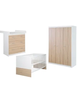 Zimmerset Gabriella 3-tlg. mit Bett, Kommode & Schrank