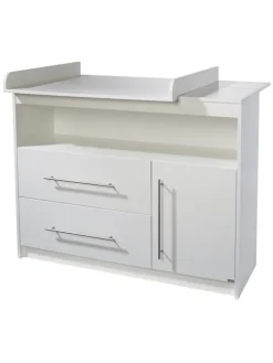 Zimmerset Maren Weiß mit Kombi-Bett, Kommode & 3-türigem Schrank