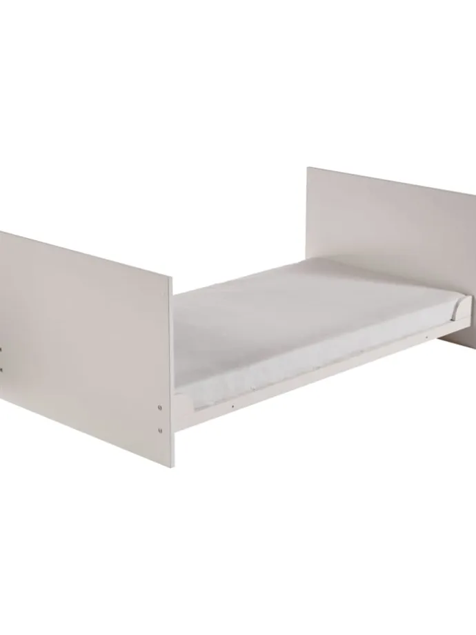 Zimmerset Maren Weiß 2-tlg. mit Kinderbett & Wickelkommode