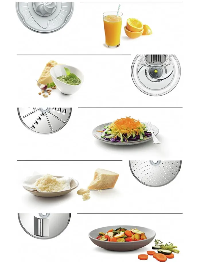 Zubehör-Set "VeggieLove Plus - OptiMum" in Grau/ Transparent