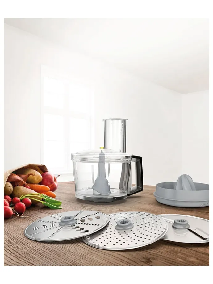 Zubehör-Set "VeggieLove Plus - OptiMum" in Grau/ Transparent