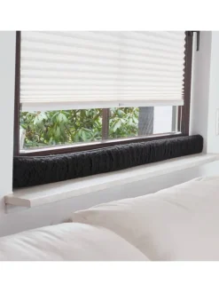 Zugluftstopper Fenster in anthrazit